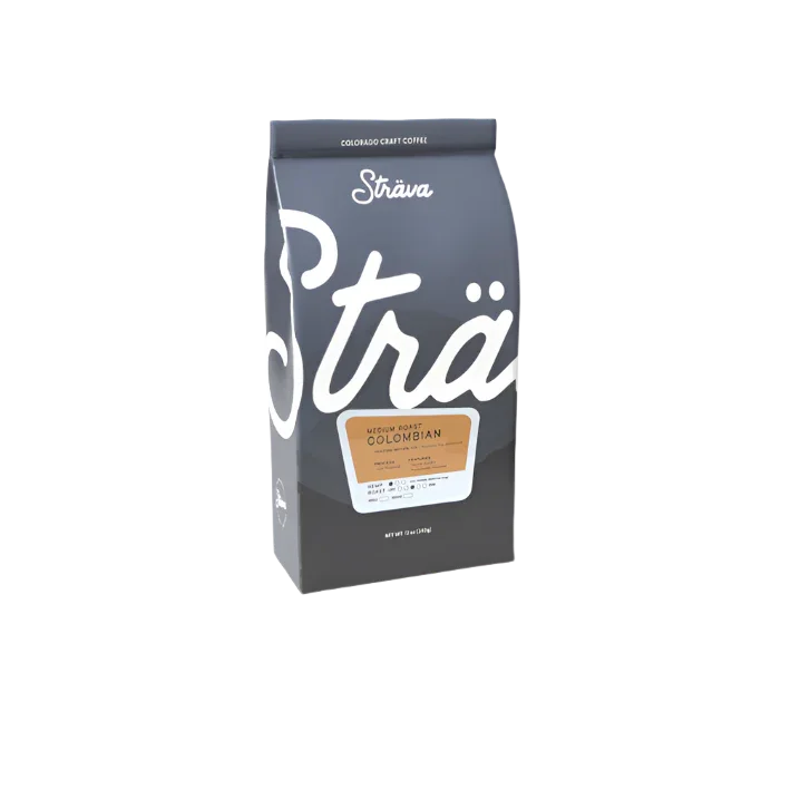Strava CBD Coffee 100mg Medium Columbian Roast - Angled