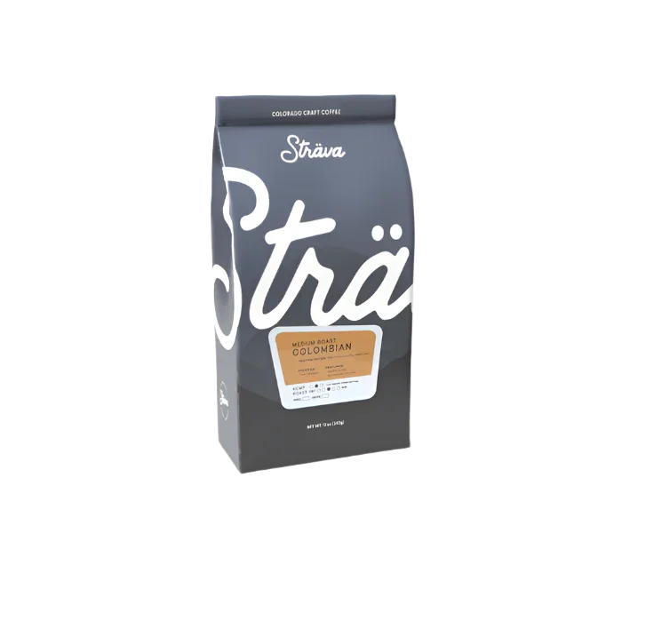 Strava CBD Coffee 250mg Medium Columbian Roast - Angled