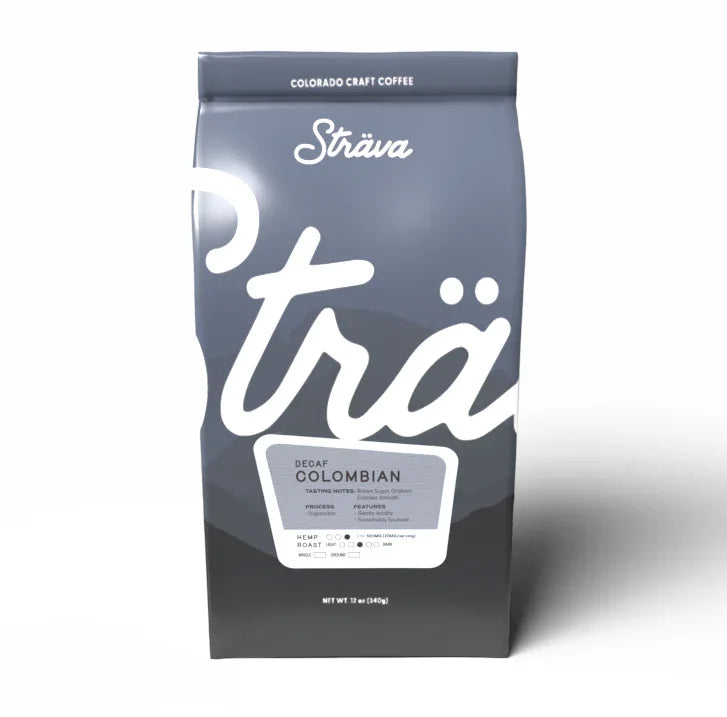 Strava CBD Coffee 500mg Decaf Columbian Roast
