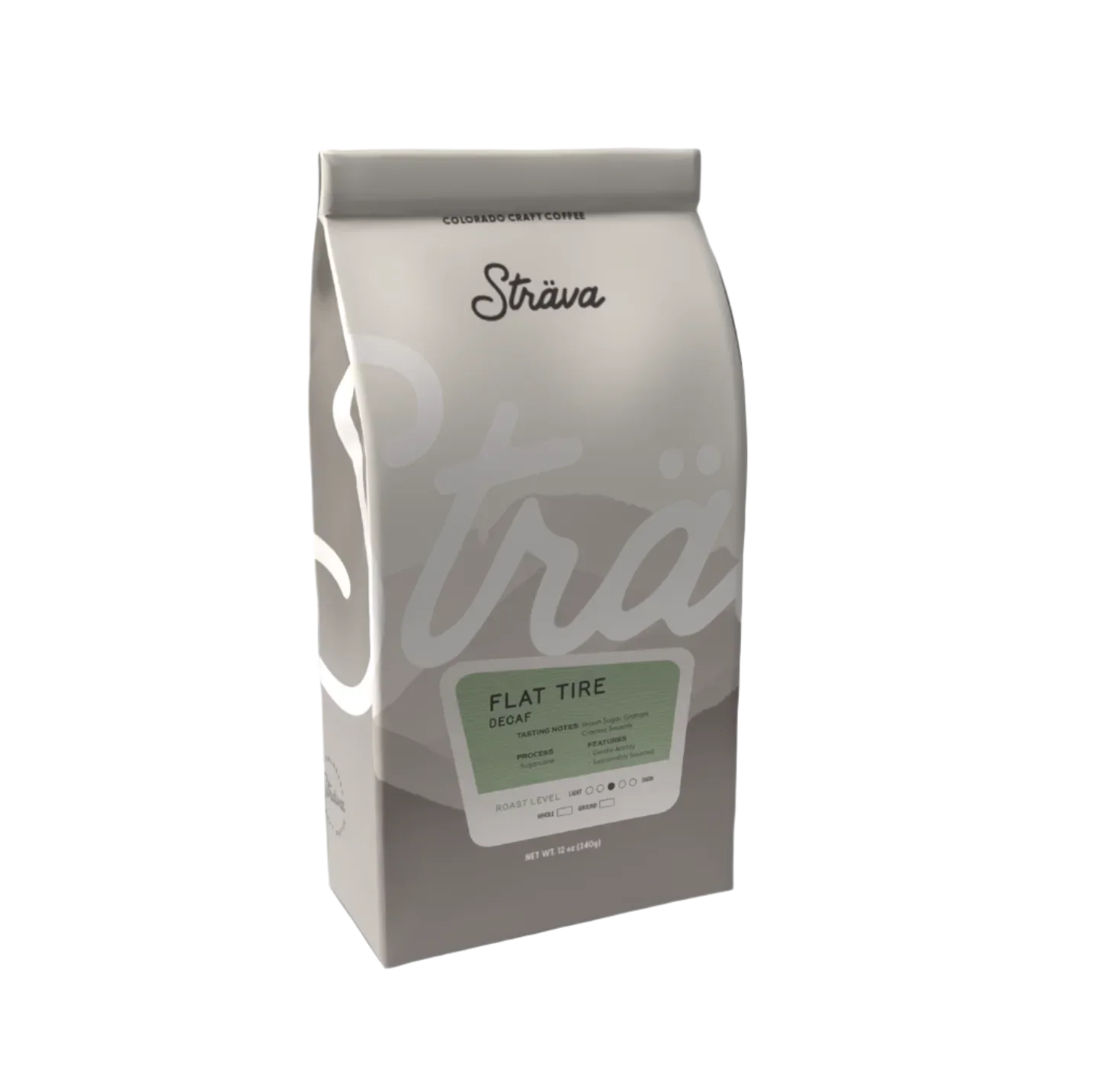 Strava Decaf Roast Speciality, Small Batch Coffee - Angled