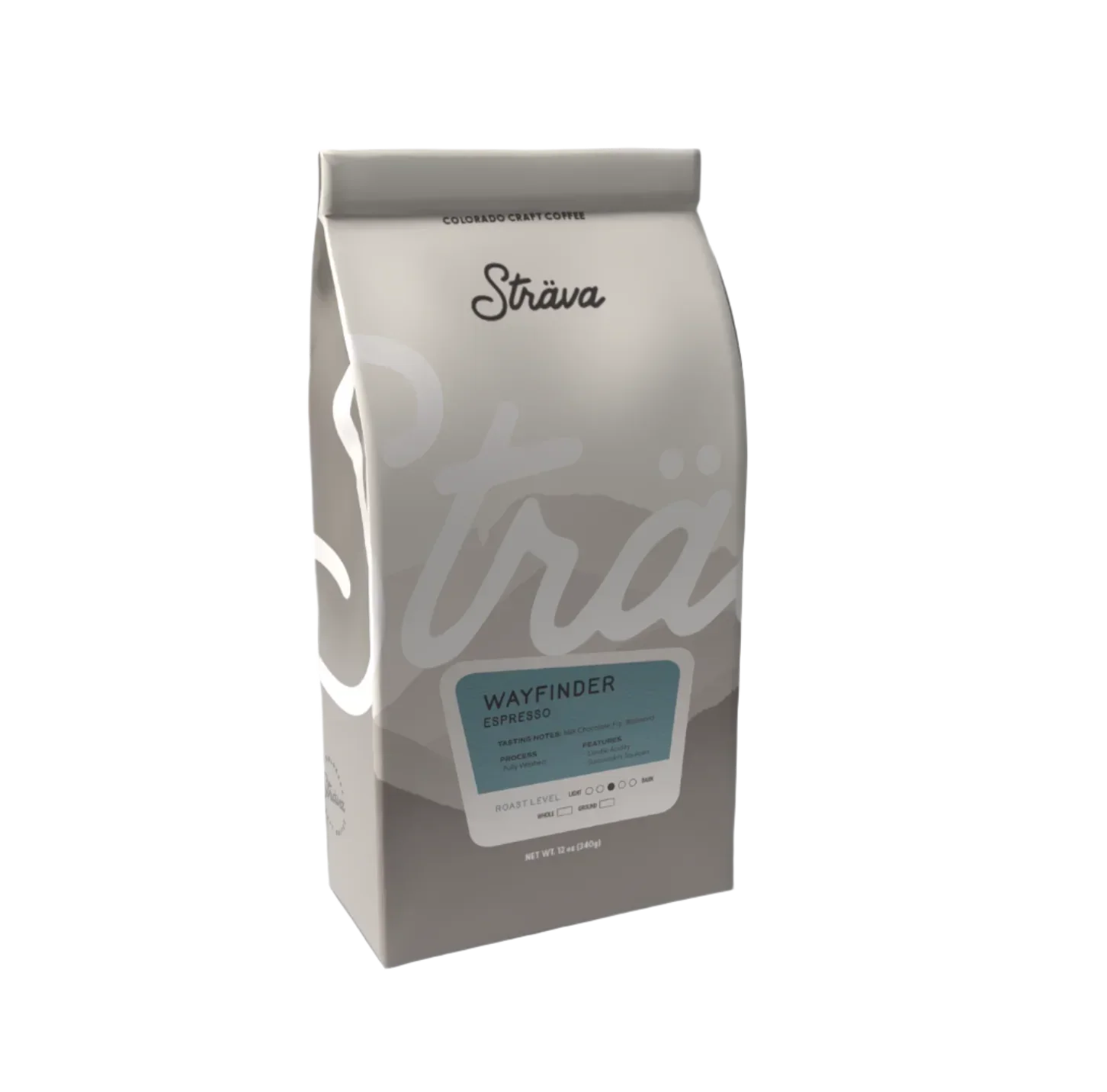 Strava Espresso Roast Speciality, Small Batch Coffee - Angled