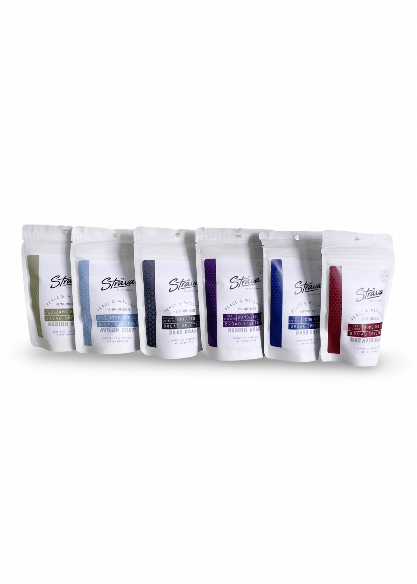 CBD Coffee Sampler - Ground Coffee Bundle
