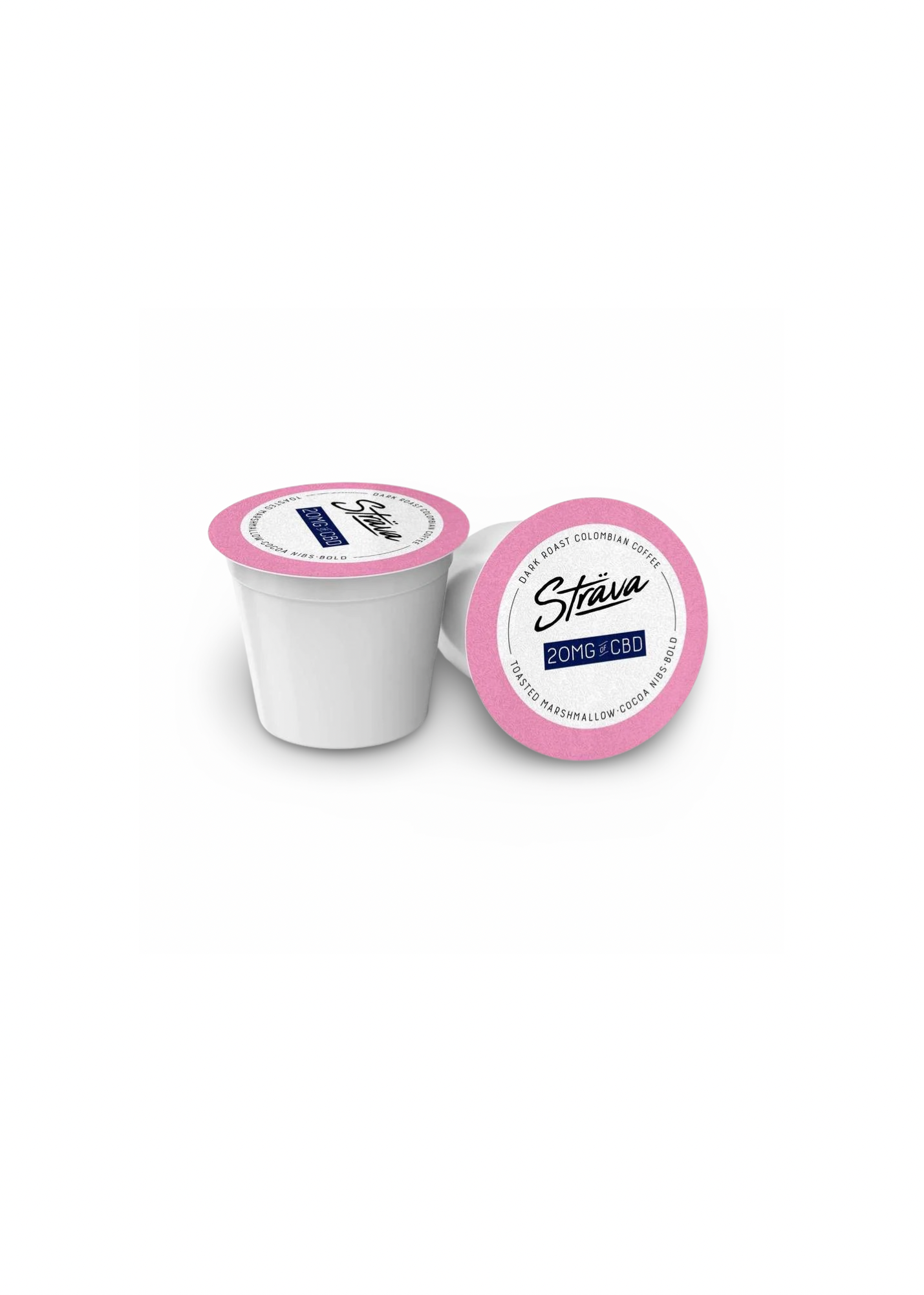 CBD Coffee (K-Cups) - 20mg CBD/Serving - Dark Roast