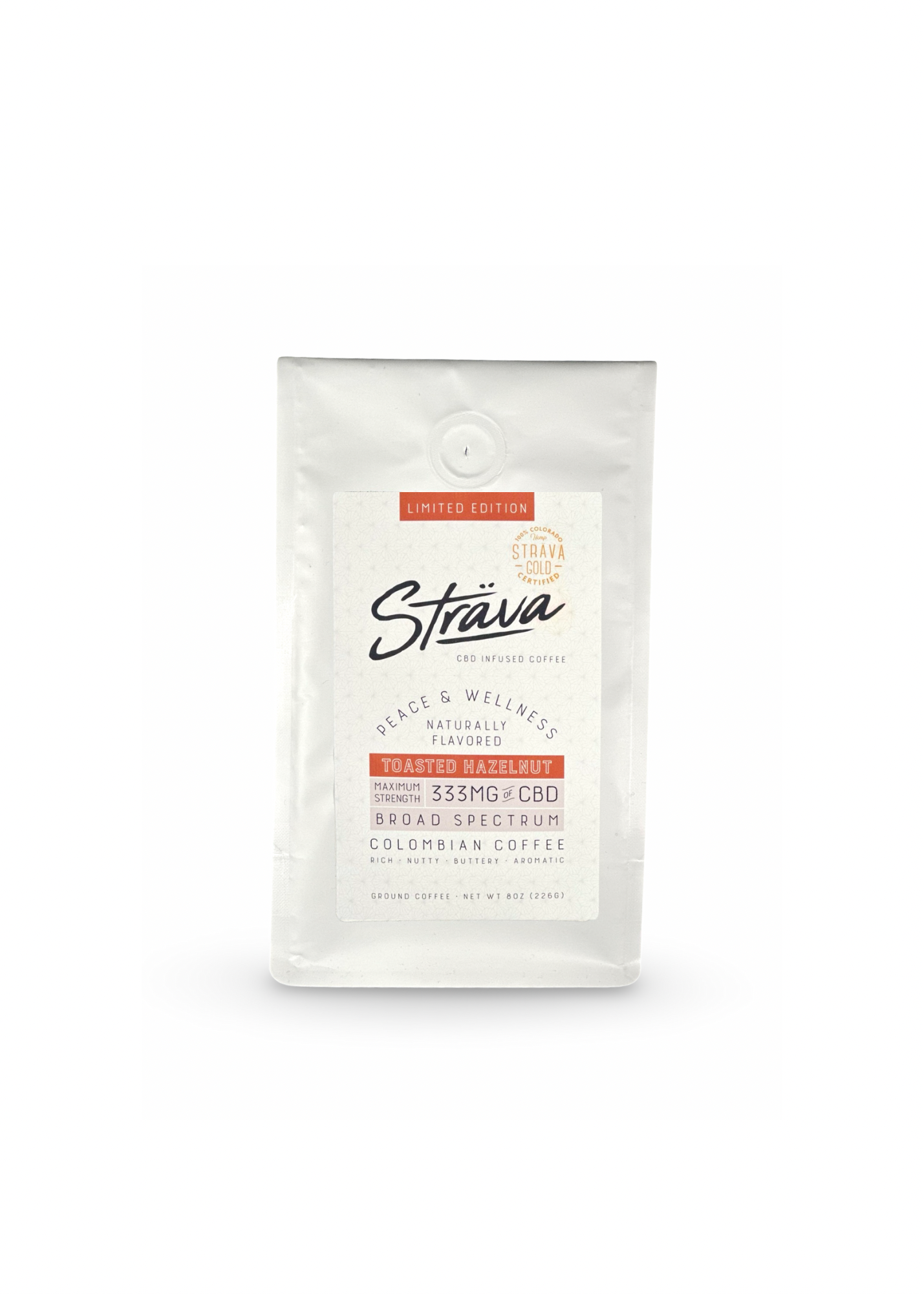 Limited Edition Hazelnut Coffee | Max Strength 20mg CBD